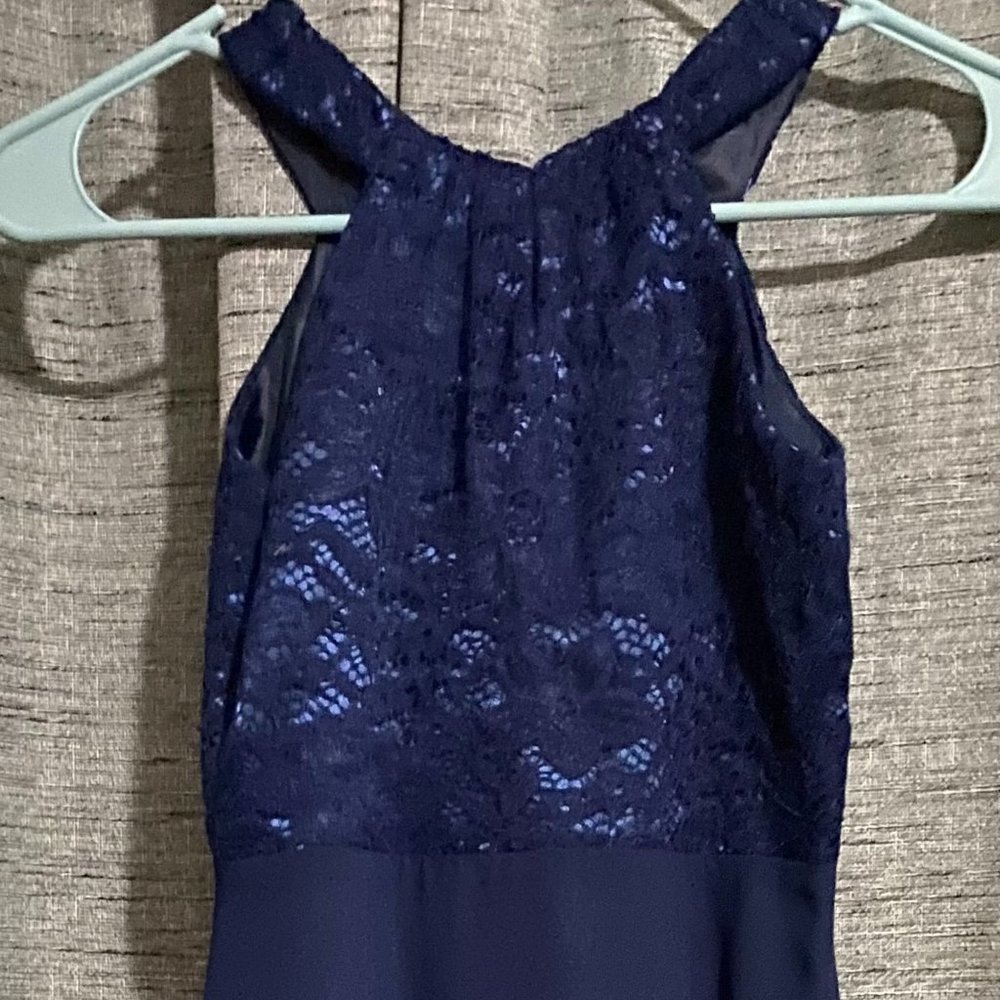 Blue Bridesmaid Dress